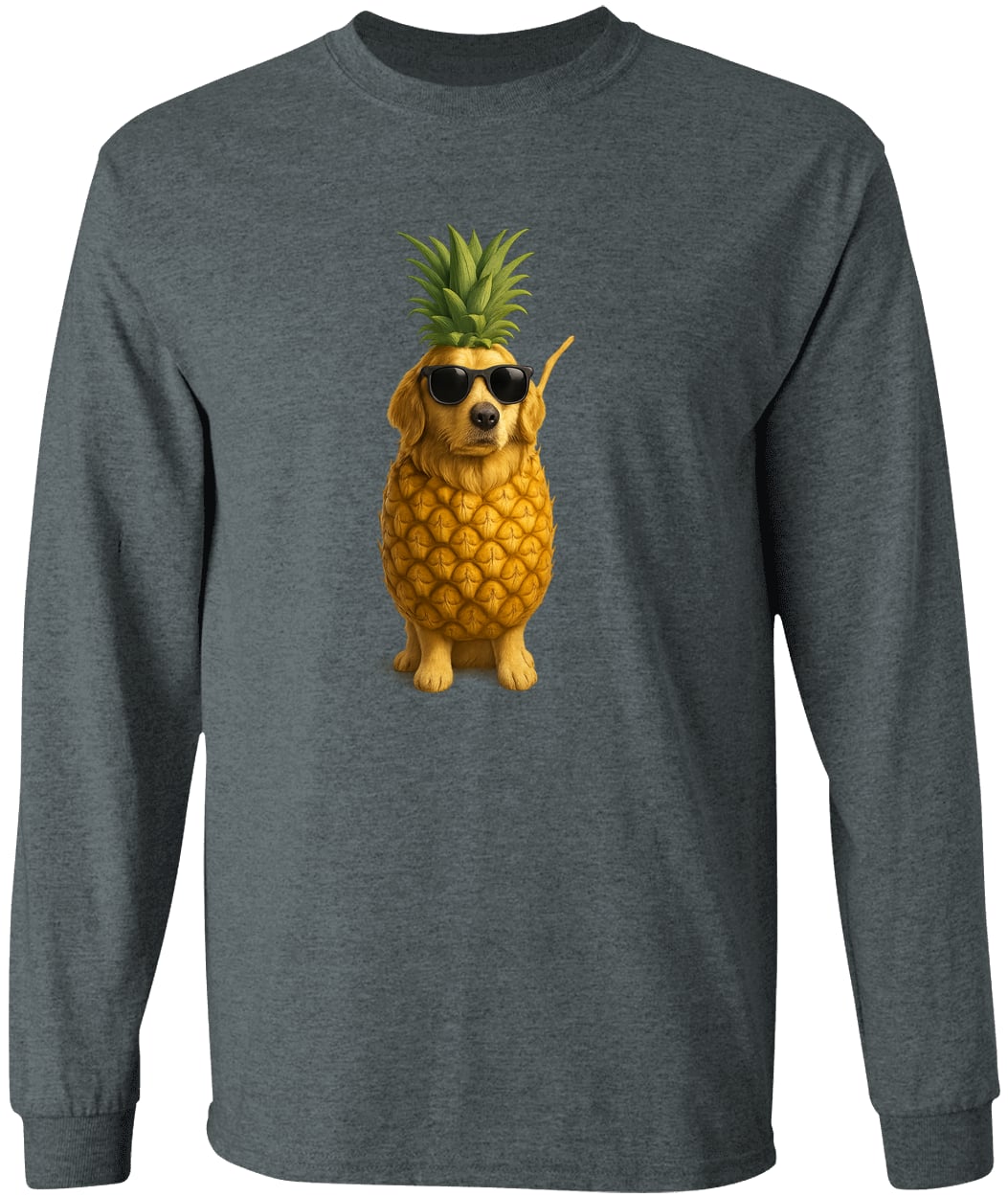 G540 LS T-Shirt 5.3 oz. - Dark Heather