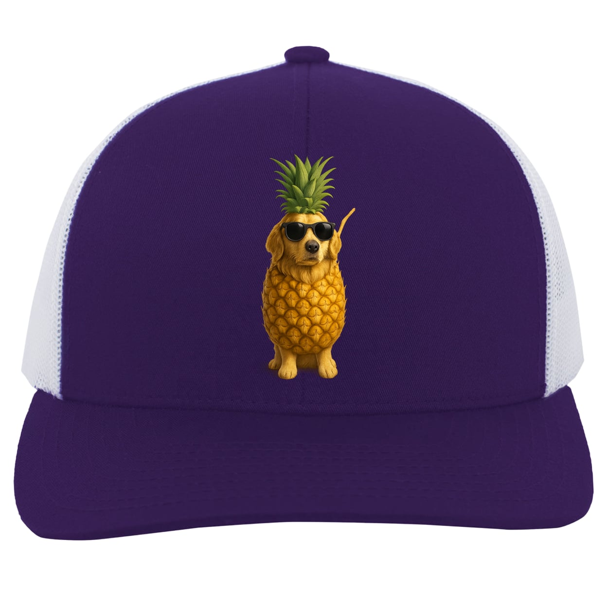 104C Trucker Snap Back - Purple/White