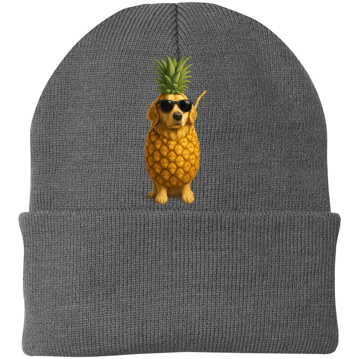 CP90 Port & Company Knit Beanie - Athletic Oxford