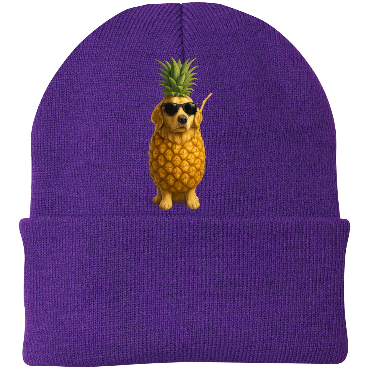 CP90 Port & Company Knit Beanie - Athletic Purple