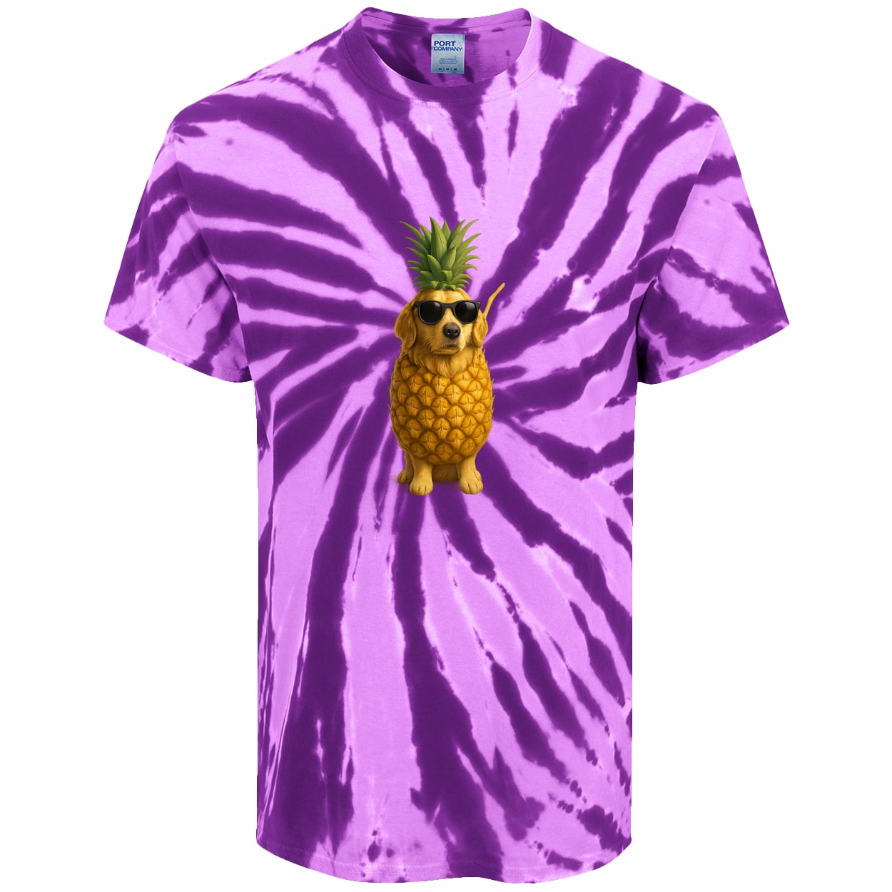 PC147 Port & Company Tie-Dye Tee - Purple