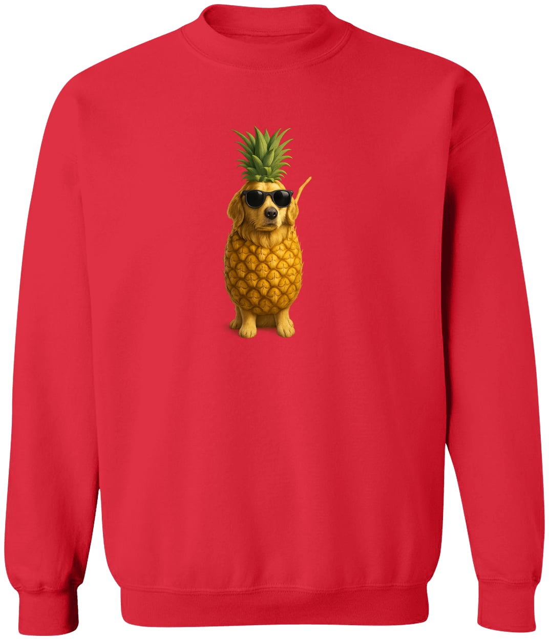 G180 Gildan Crewneck Pullover Sweatshirt - Red