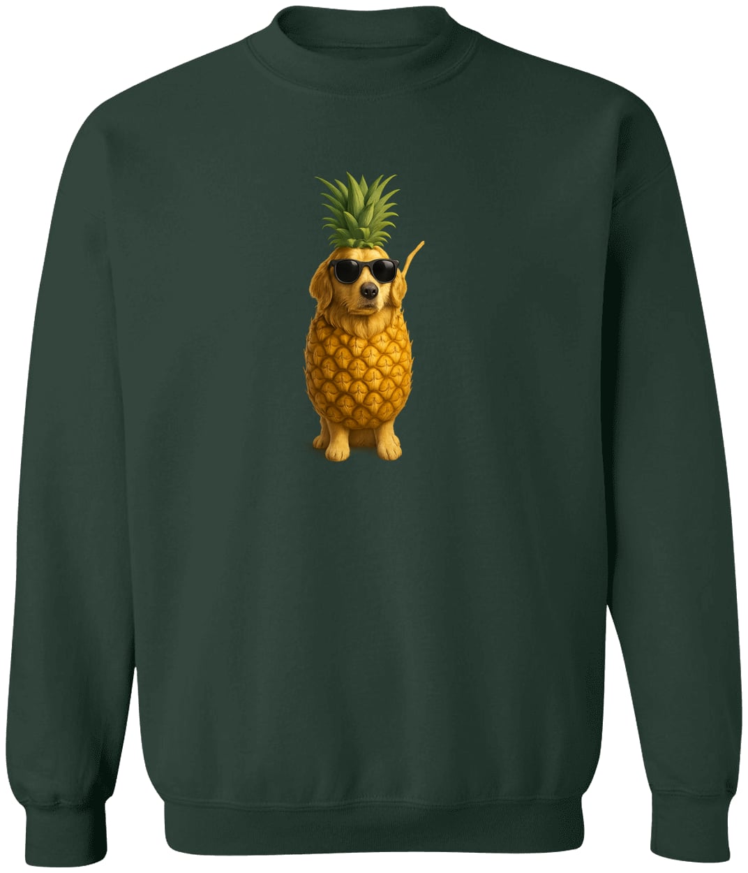 G180 Gildan Crewneck Pullover Sweatshirt - Forest Green