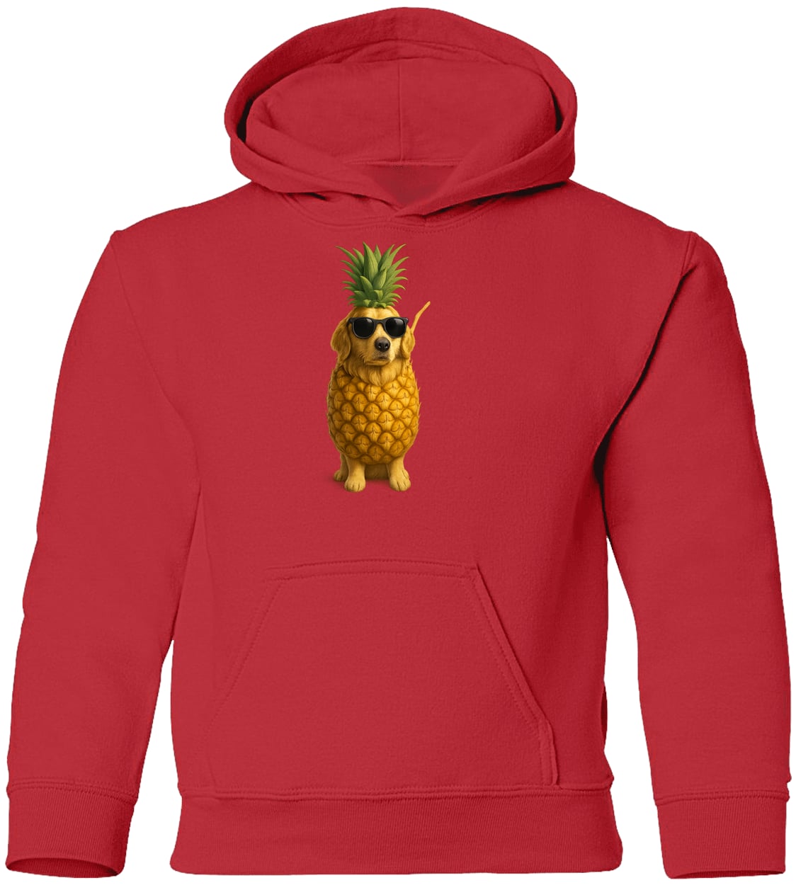 G185B Gildan Youth Pullover Hoodie - Red