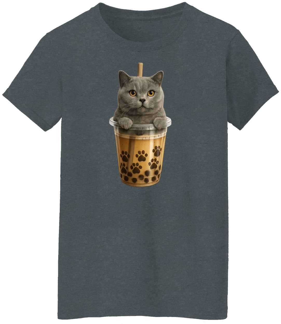 G500L Ladies' 5.3 oz. T-Shirt - Dark Heather
