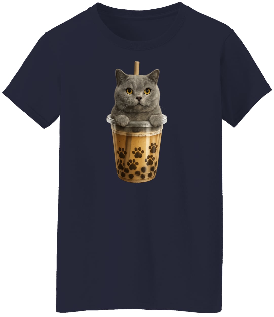 G500L Ladies' 5.3 oz. T-Shirt - Navy
