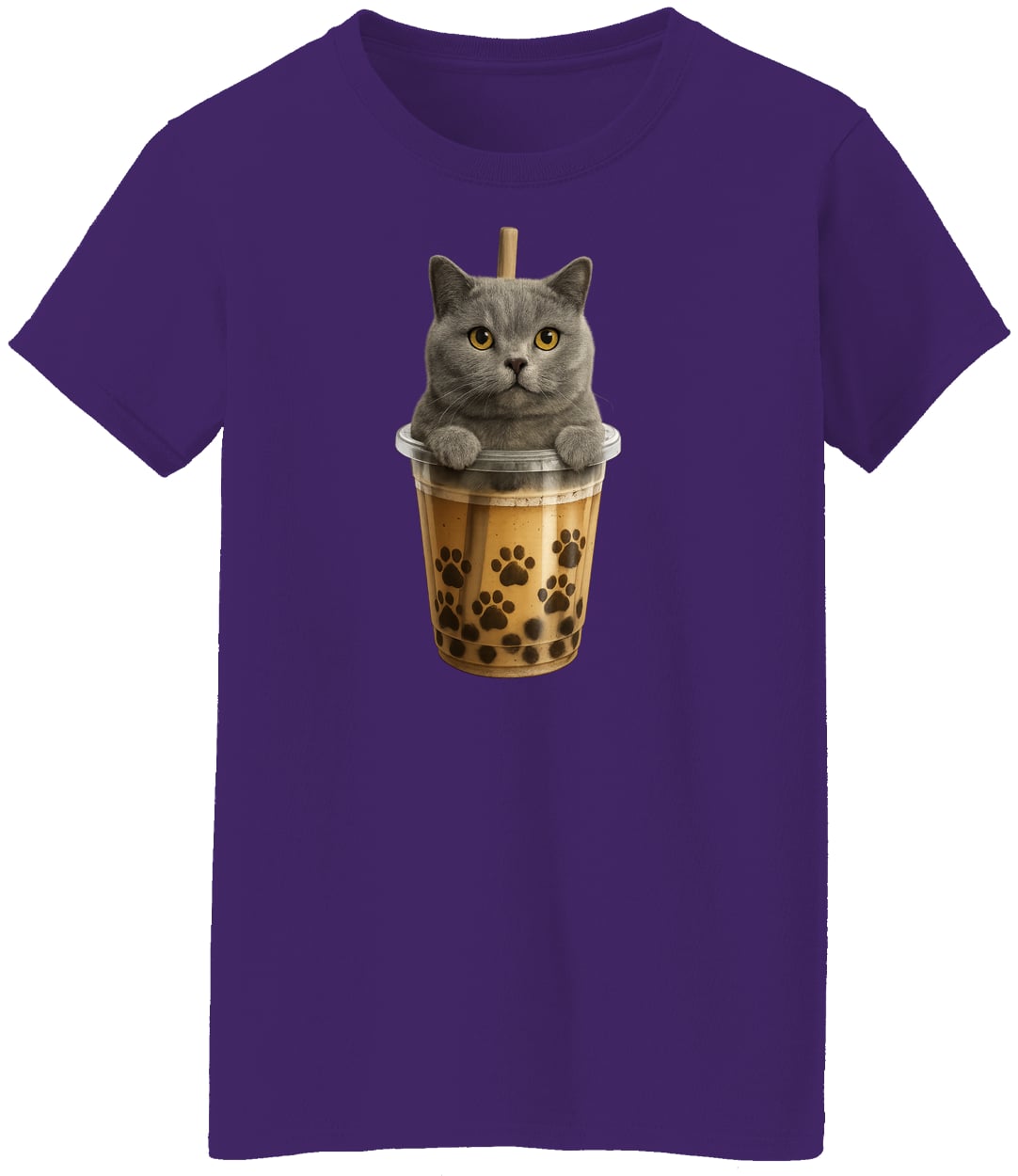 G500L Ladies' 5.3 oz. T-Shirt - Purple