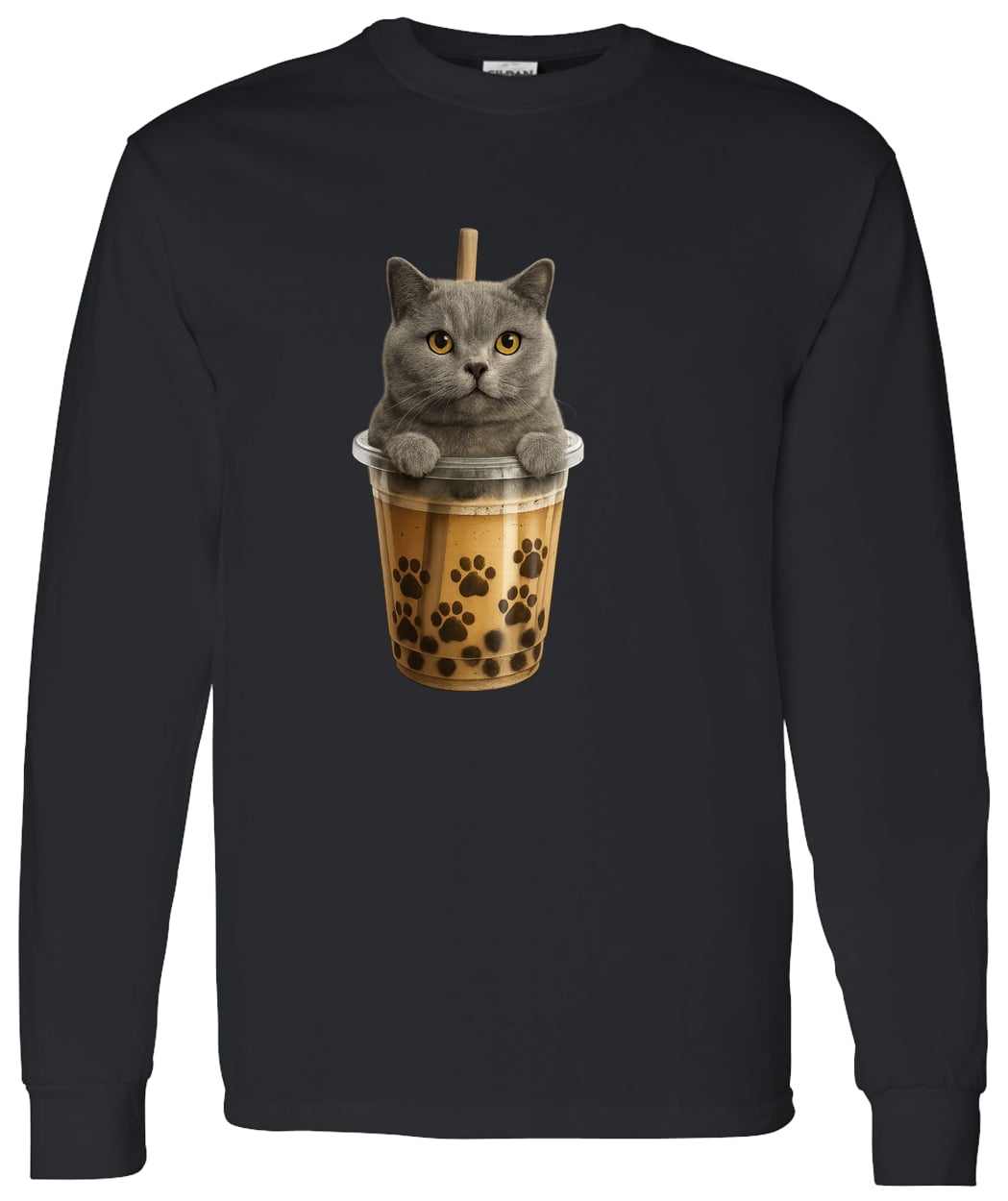 G540 LS T-Shirt 5.3 oz. - Black