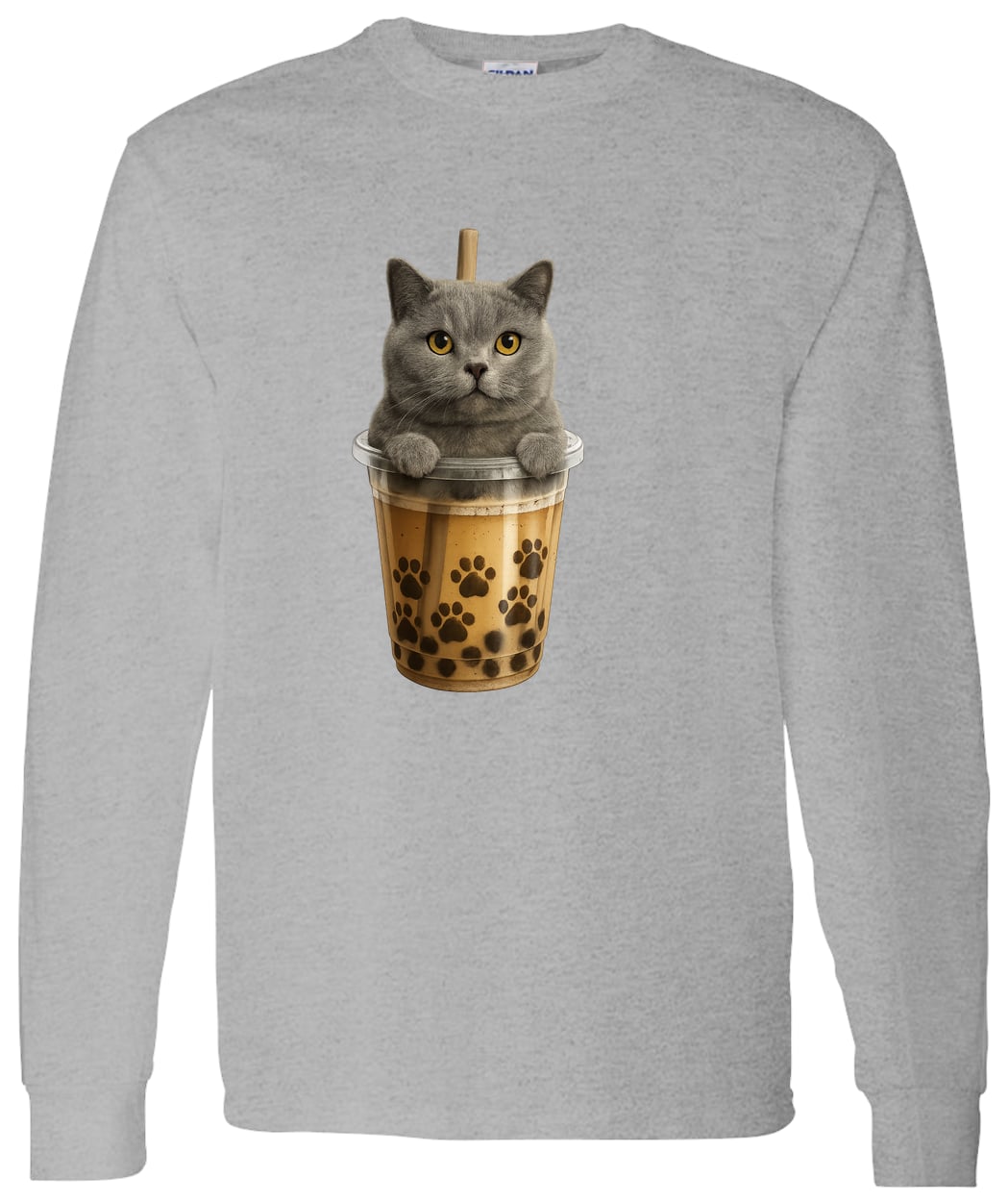 G540 LS T-Shirt 5.3 oz. - Sport Grey