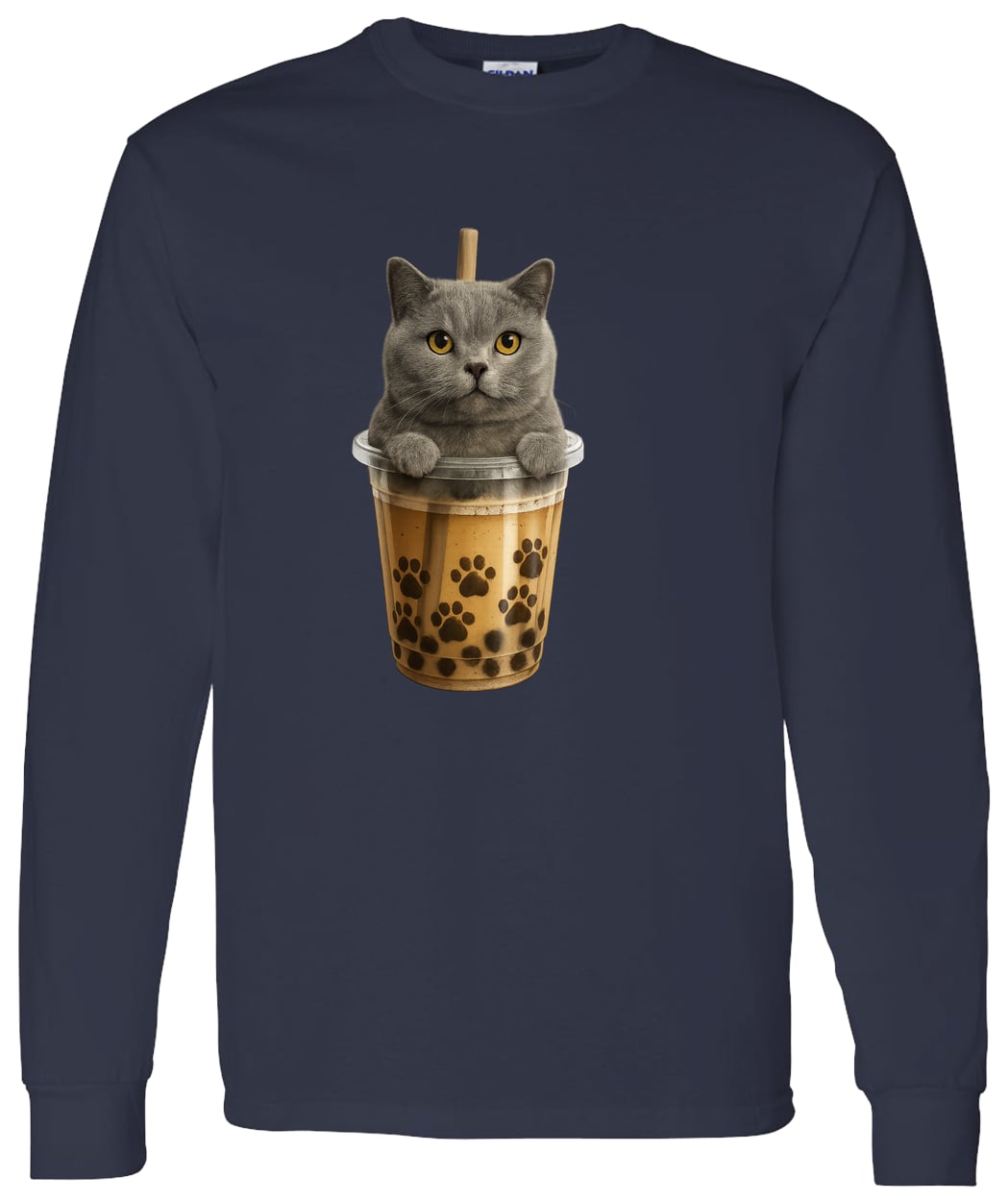 G540 LS T-Shirt 5.3 oz. - Navy