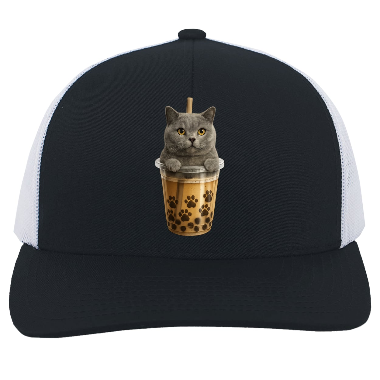 104C Trucker Snap Back - Navy/White