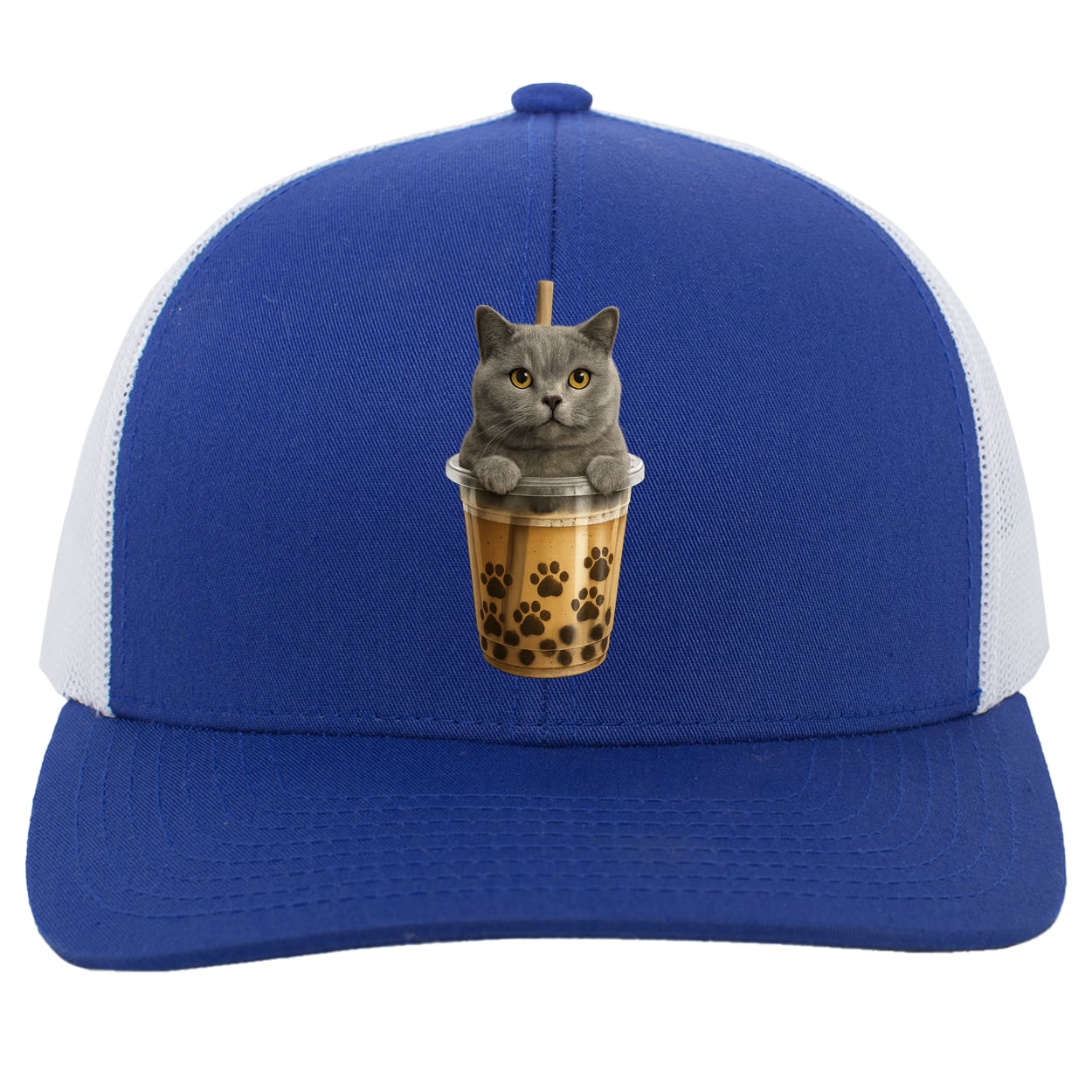 104C Trucker Snap Back - Royal/White