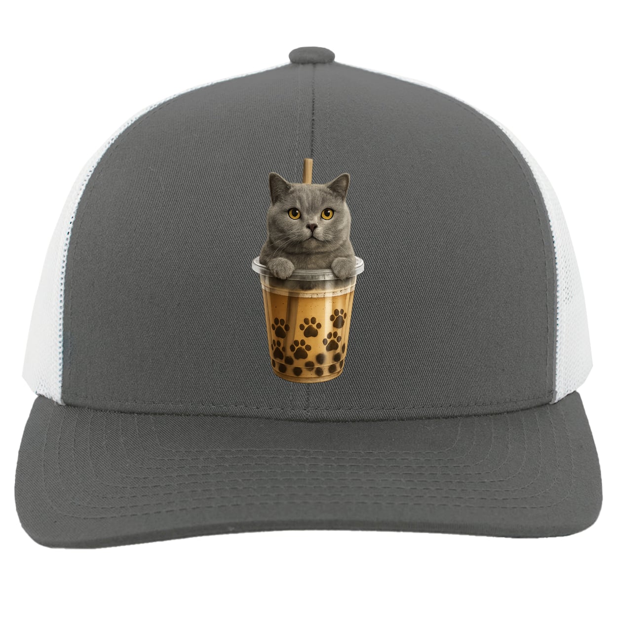 104C Trucker Snap Back - Graphite/White