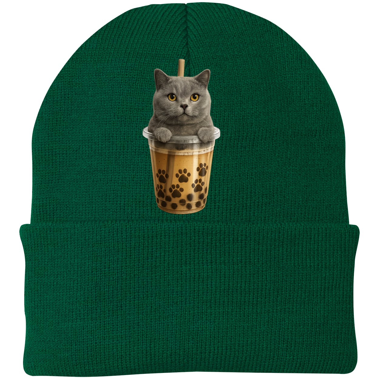 CP90 Port & Company Knit Beanie - Athletic Green