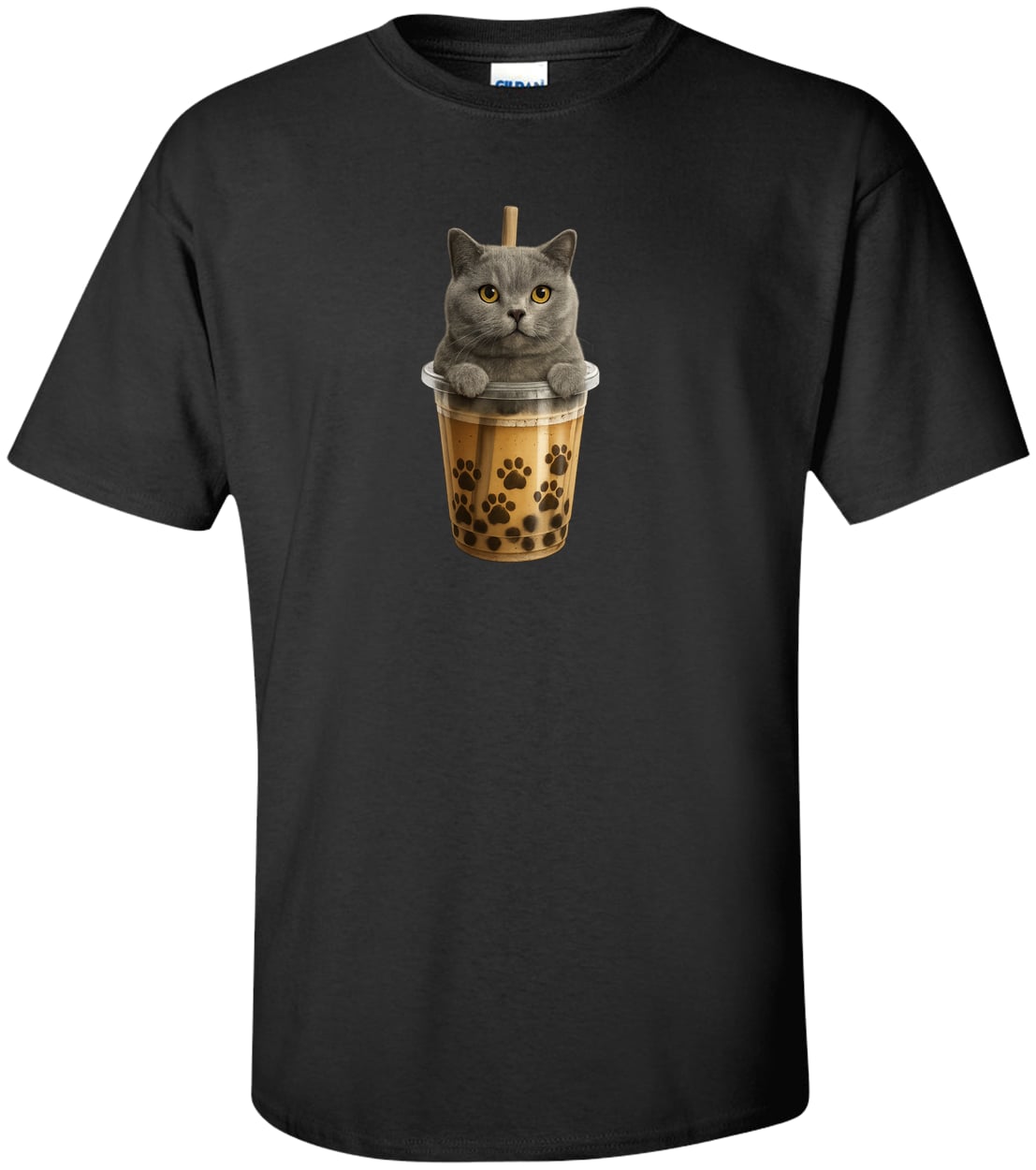 G200T Gildan Mens Tall Ultra Cotton Tee - Black