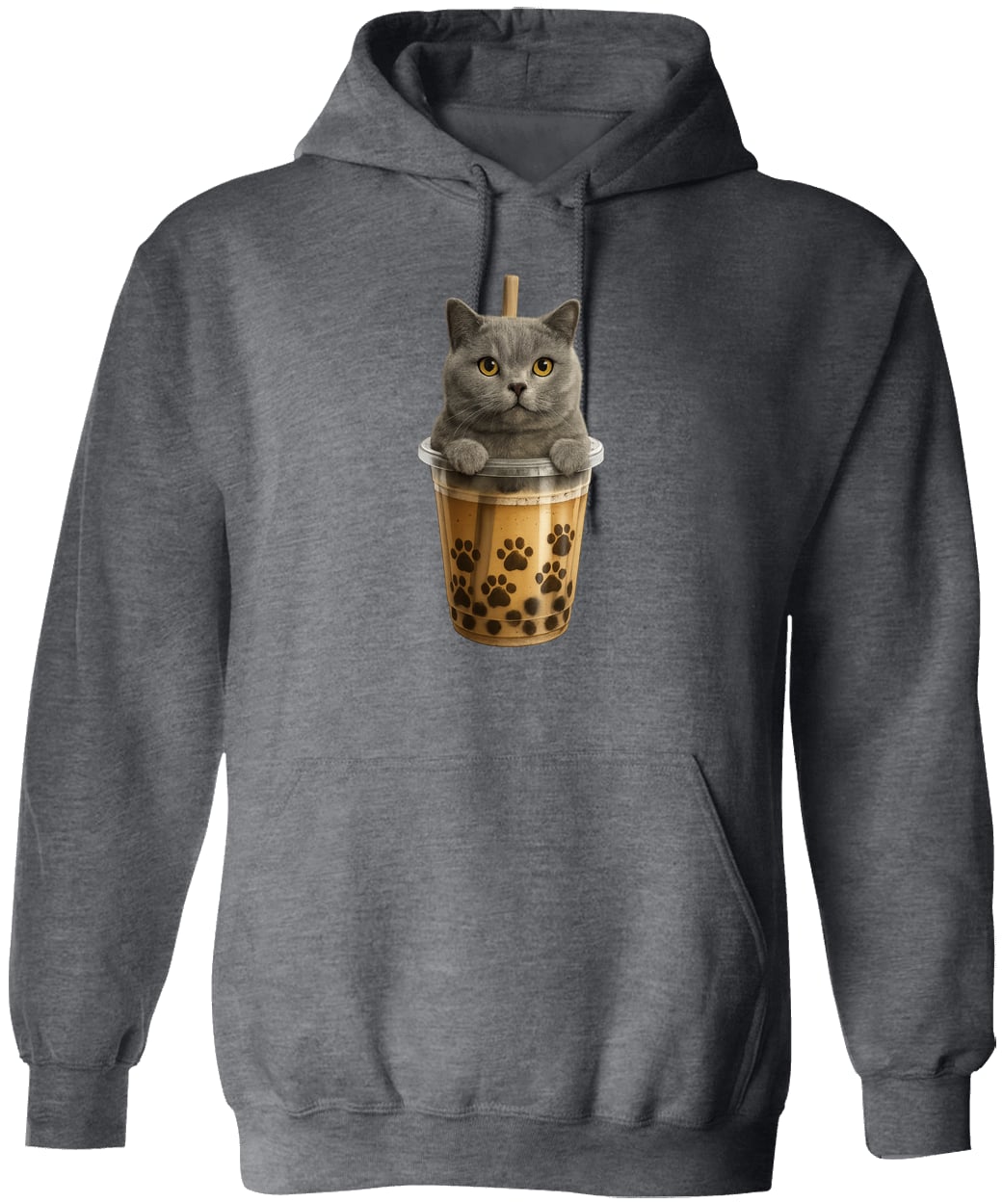 G185 Gildan Pullover Hoodie - Dark Heather