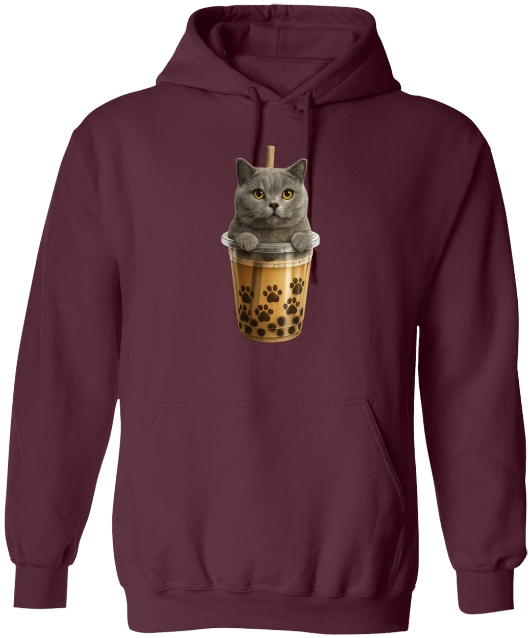 G185 Gildan Pullover Hoodie - Maroon