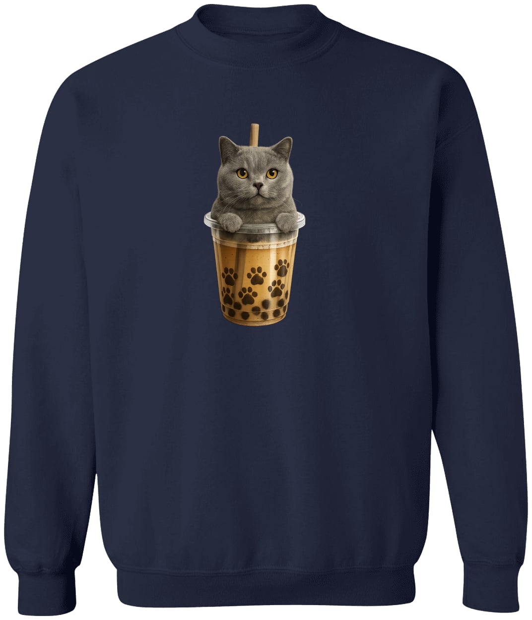 G180 Gildan Crewneck Pullover Sweatshirt - Navy