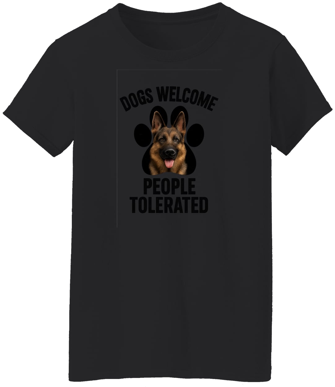 G500L Ladies' 5.3 oz. T-Shirt - Black