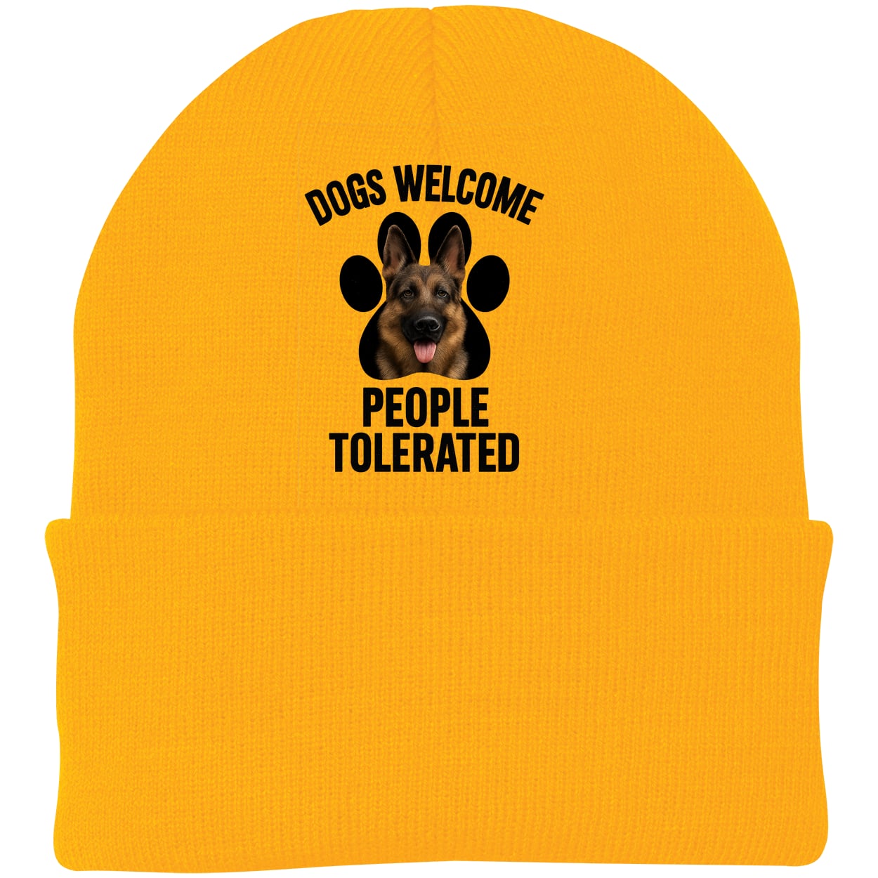 CP90 Port & Company Knit Beanie - Athletic Gold