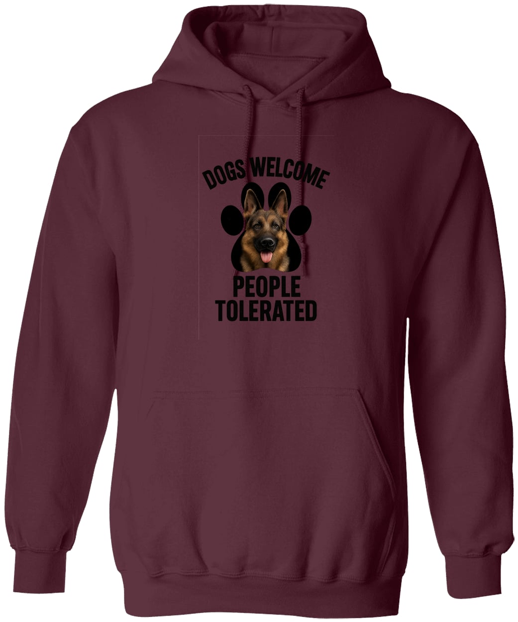 G185 Gildan Pullover Hoodie - Maroon