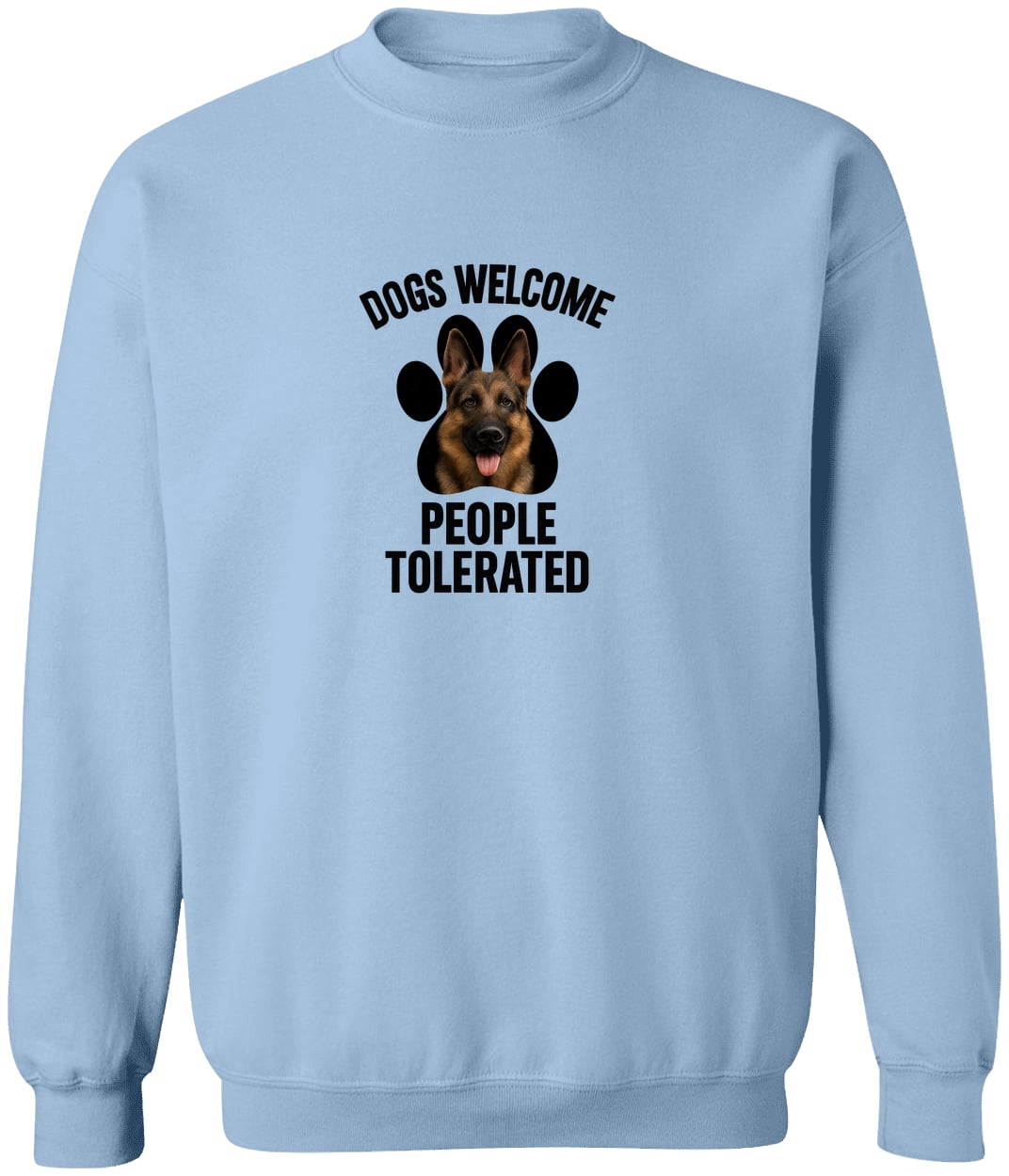 G180 Gildan Crewneck Pullover Sweatshirt - Light Blue