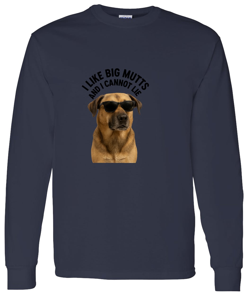 G540 LS T-Shirt 5.3 oz. - Navy