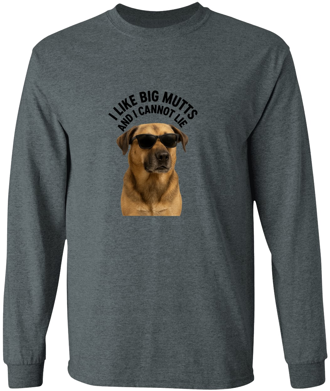G540 LS T-Shirt 5.3 oz. - Dark Heather