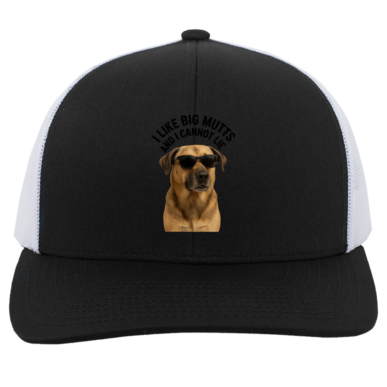 104C Trucker Snap Back - Black/White