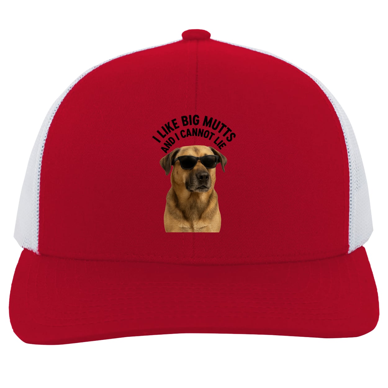 104C Trucker Snap Back - Red/White