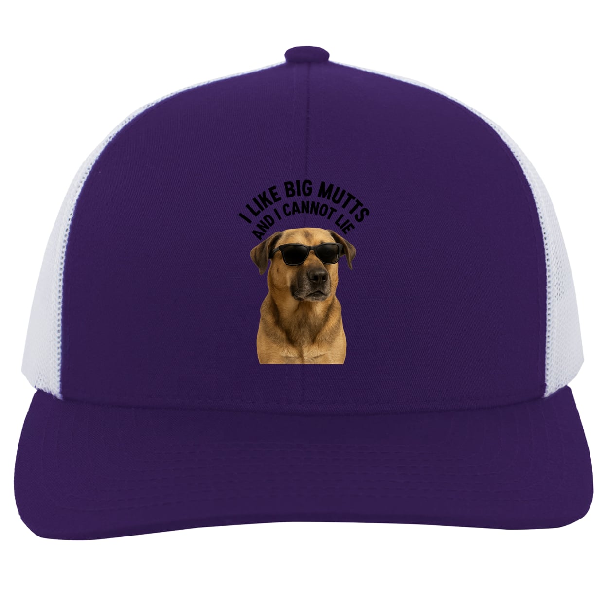 104C Trucker Snap Back - Purple/White