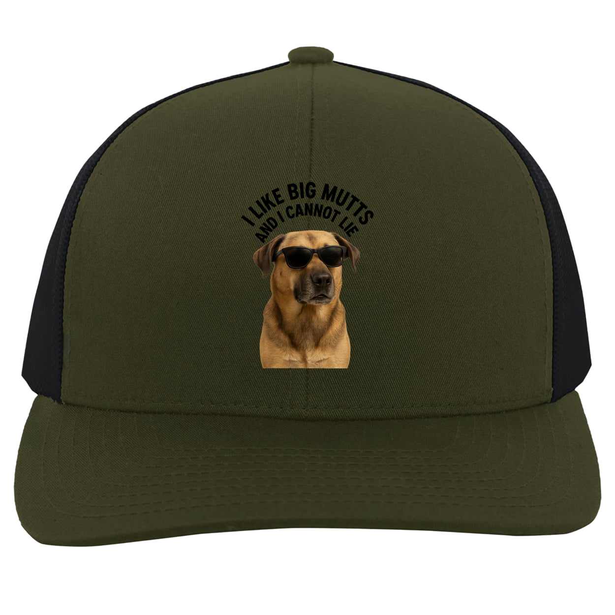 104C Trucker Snap Back - Moss/Charcoal