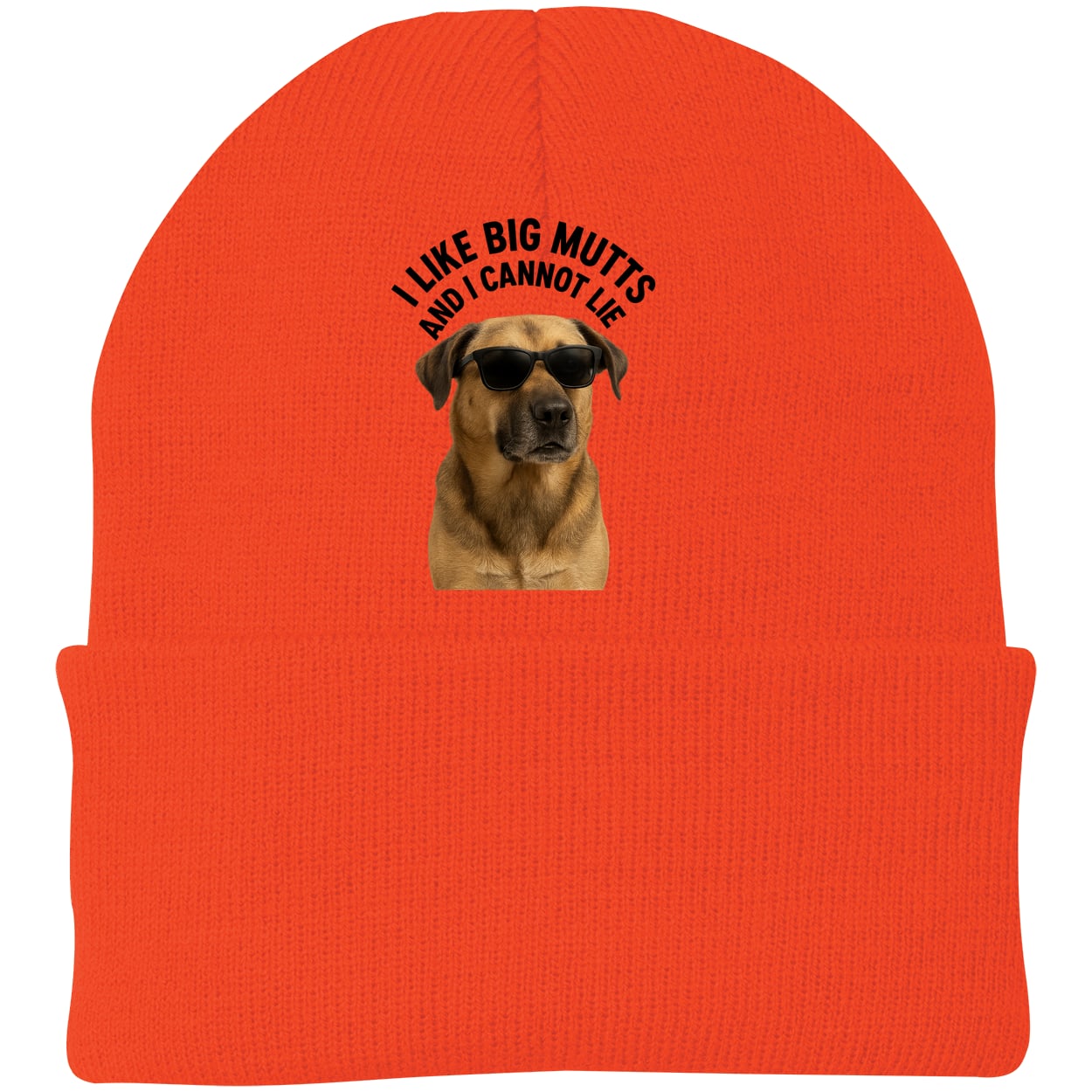 CP90 Port & Company Knit Beanie - Athletic Orange