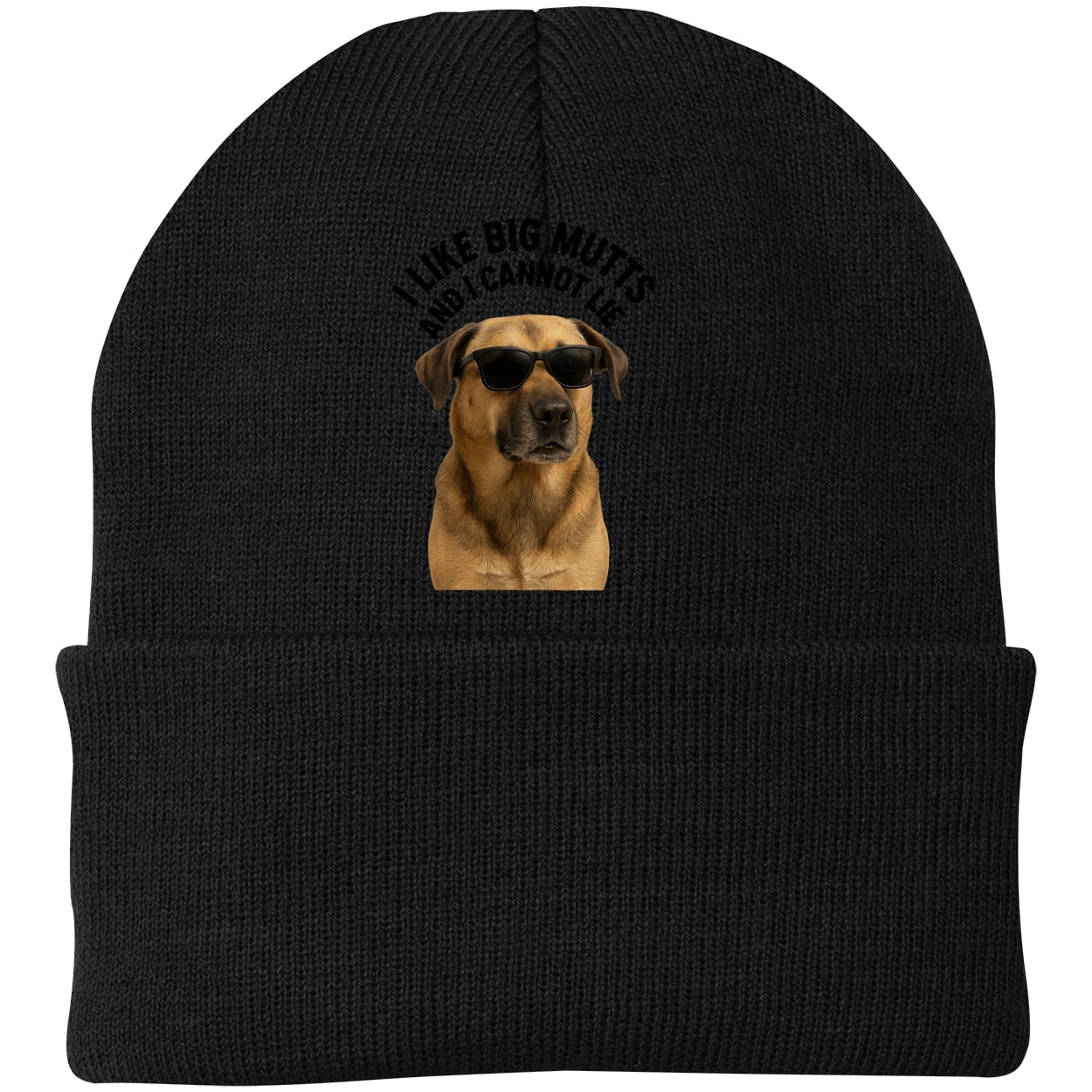 CP90 Port & Company Knit Beanie - Black