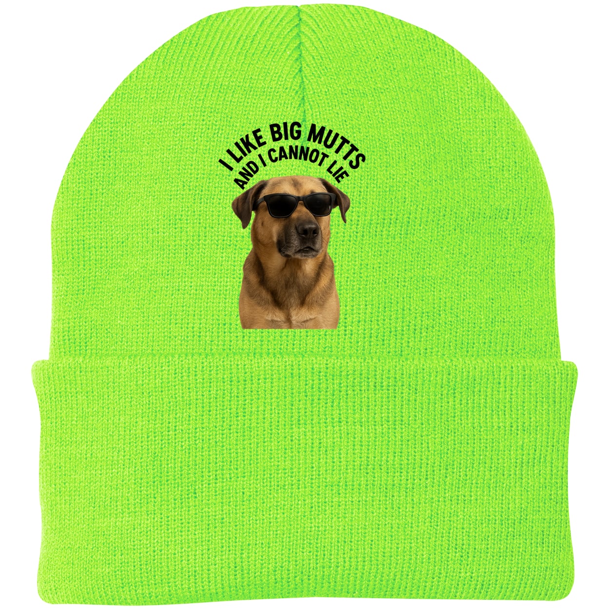 CP90 Port & Company Knit Beanie - Neon Green