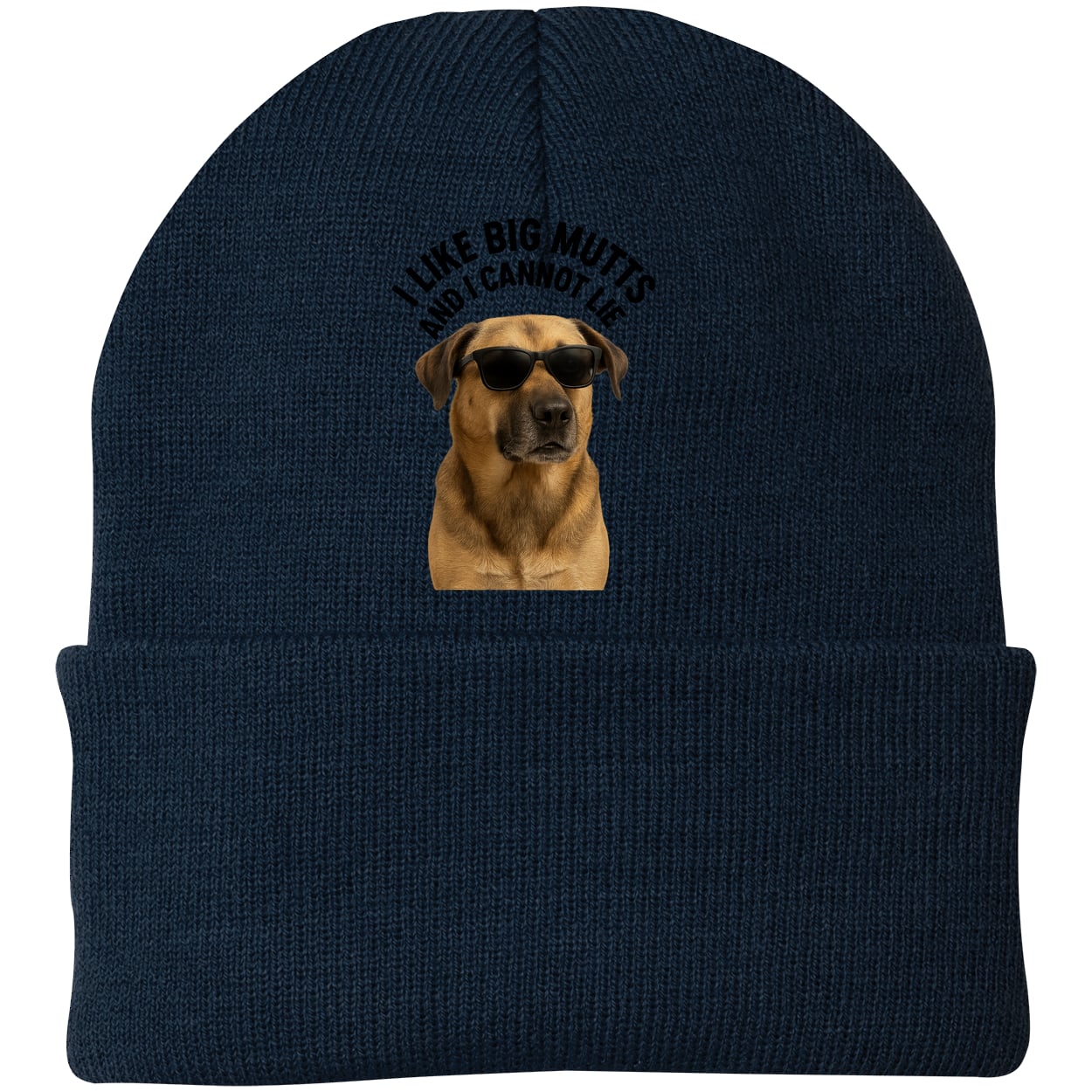 CP90 Port & Company Knit Beanie - Navy