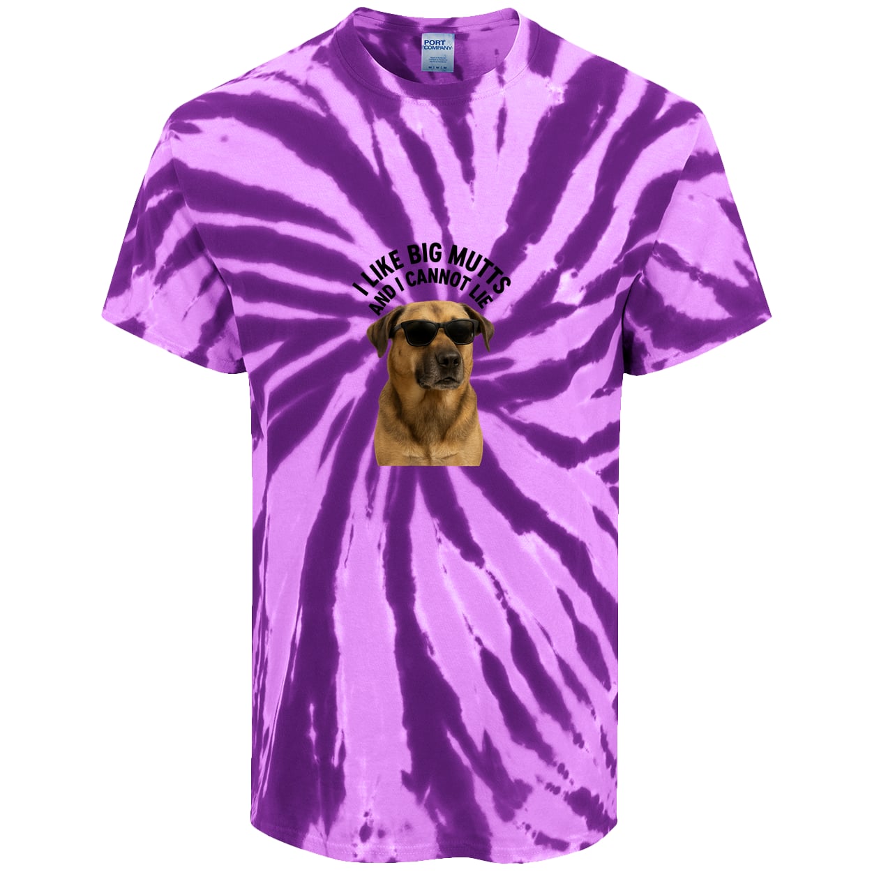 PC147 Port & Company Tie-Dye Tee - Purple