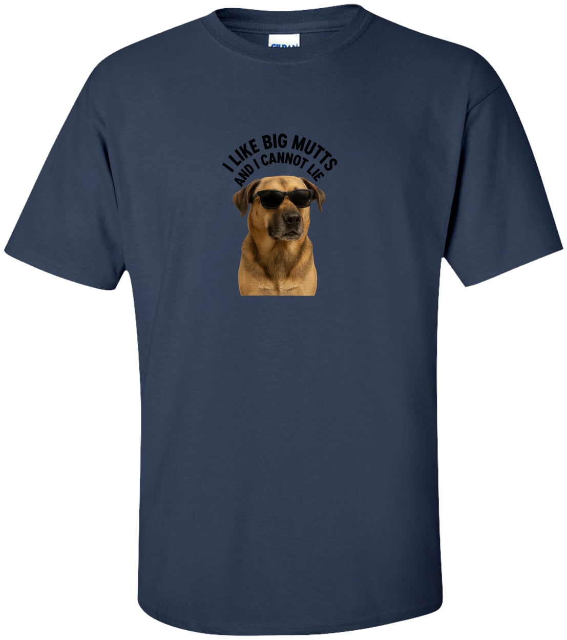 G200T Gildan Mens Tall Ultra Cotton Tee - Navy