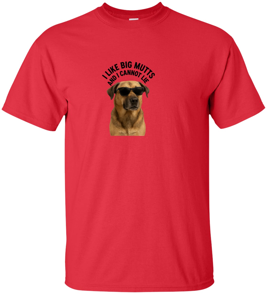 G200T Gildan Mens Tall Ultra Cotton Tee - Red