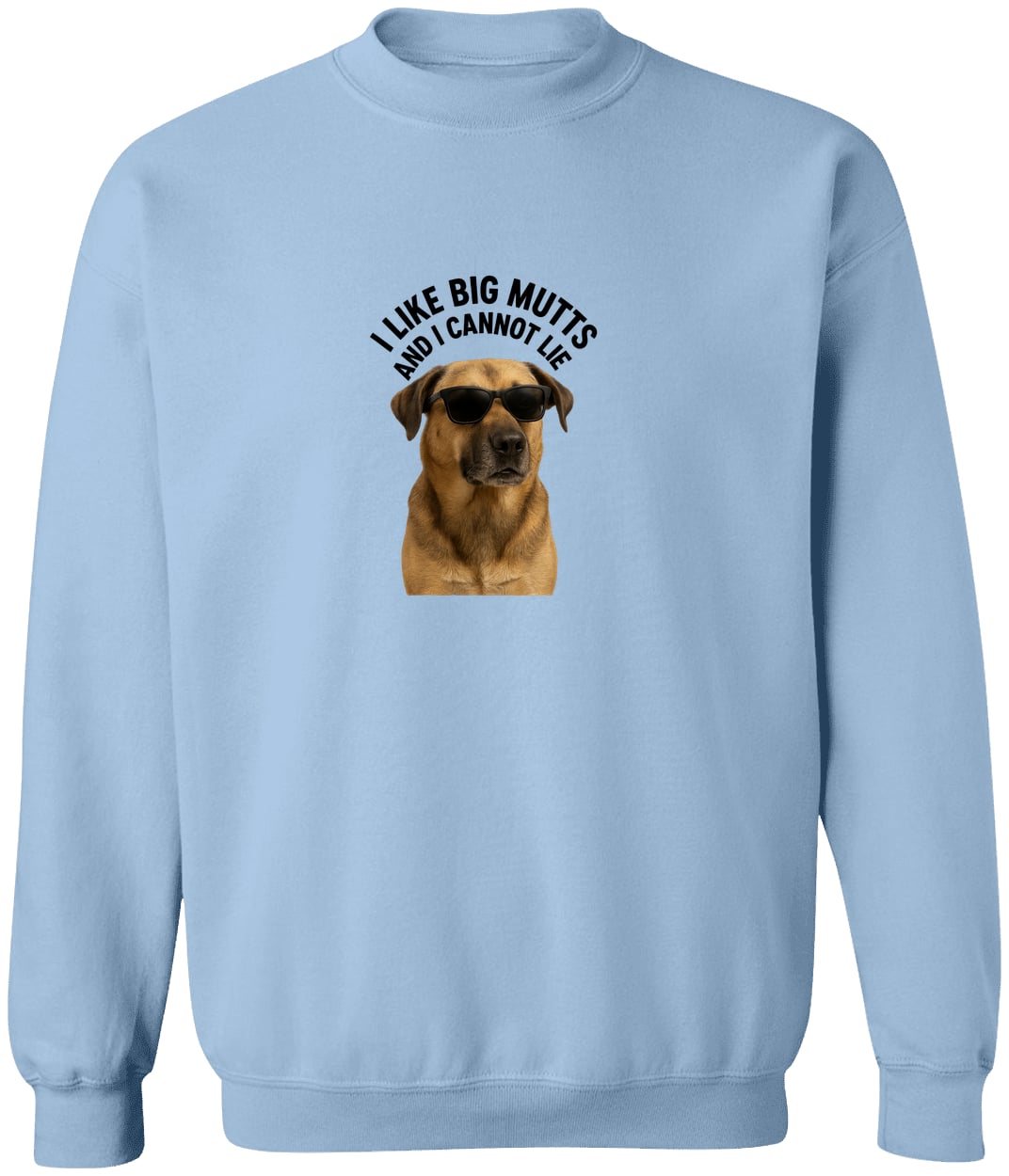 G180 Gildan Crewneck Pullover Sweatshirt - Light Blue