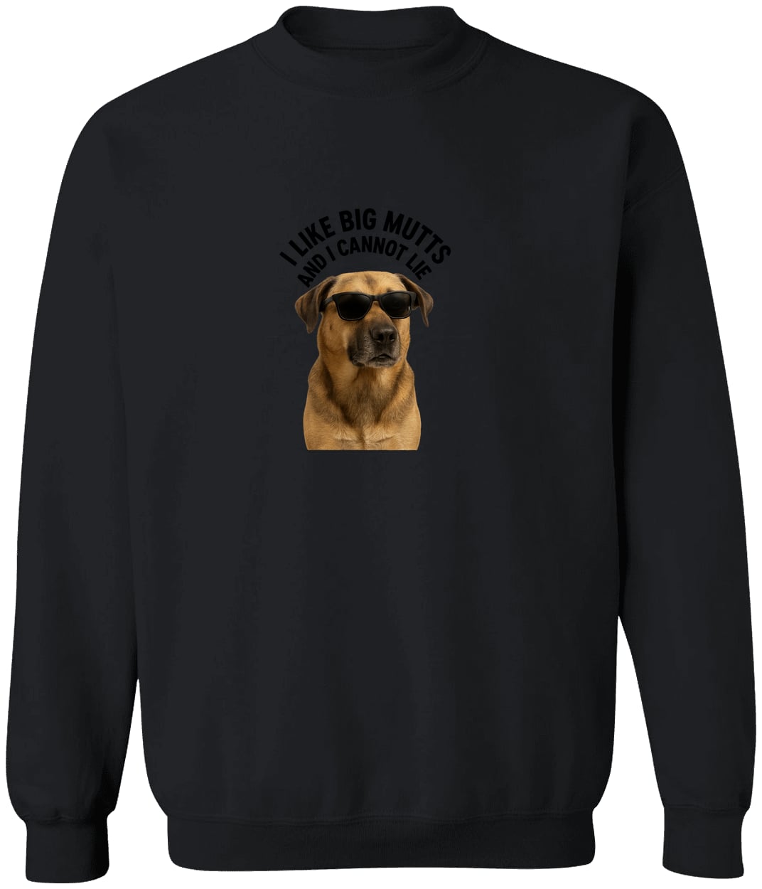 G180 Gildan Crewneck Pullover Sweatshirt - Black