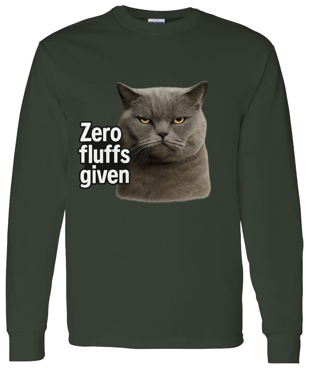 G540 LS T-Shirt 5.3 oz. - Forest Green