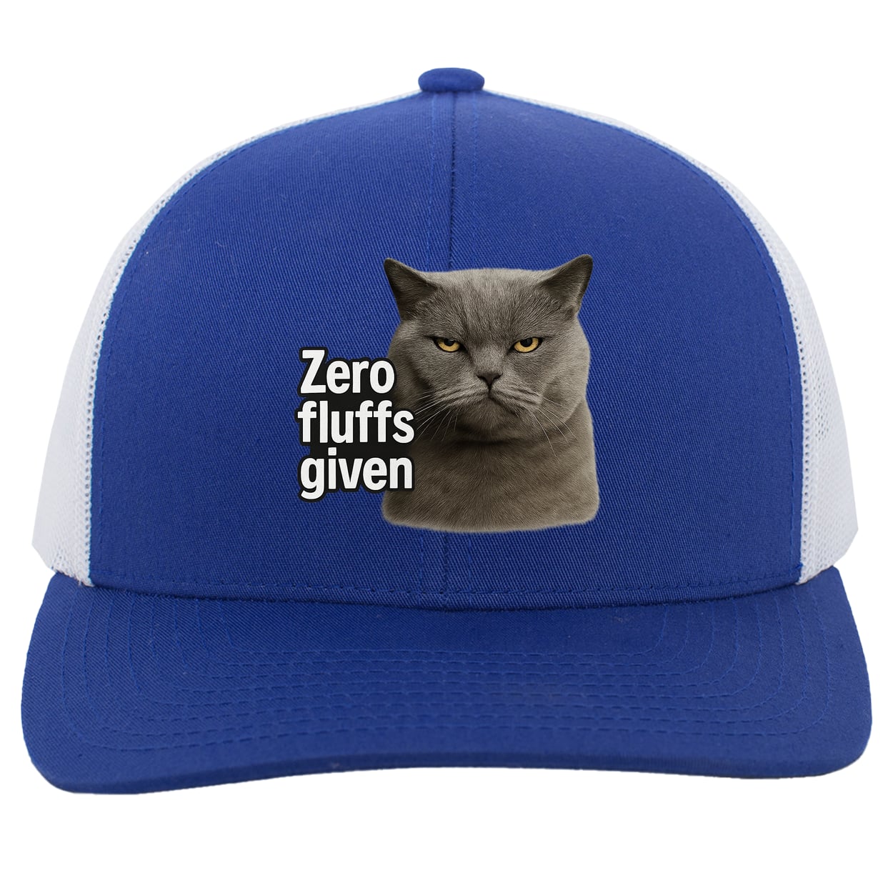 104C Trucker Snap Back - Royal/White