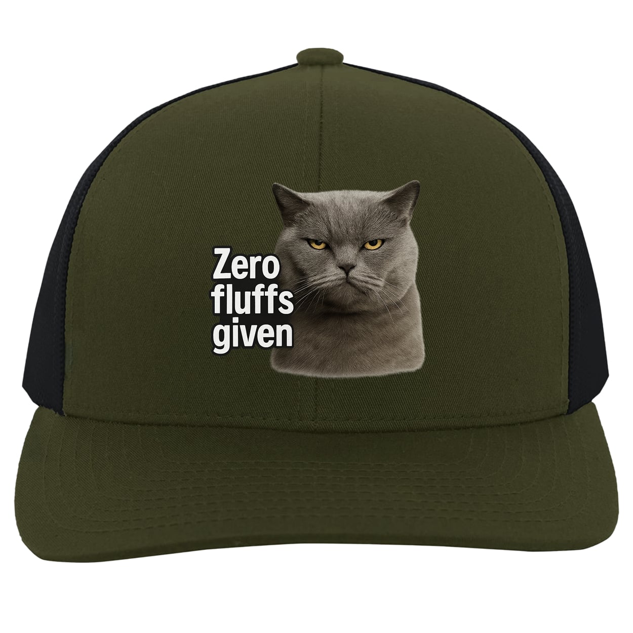 104C Trucker Snap Back - Moss/Charcoal