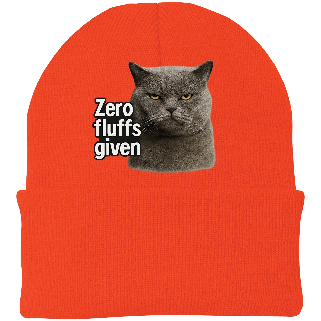 CP90 Port & Company Knit Beanie - Athletic Orange