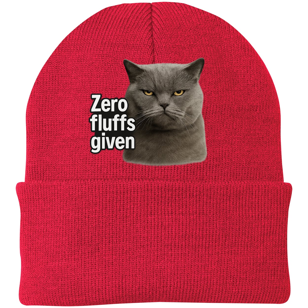 CP90 Port & Company Knit Beanie - Athletic Red