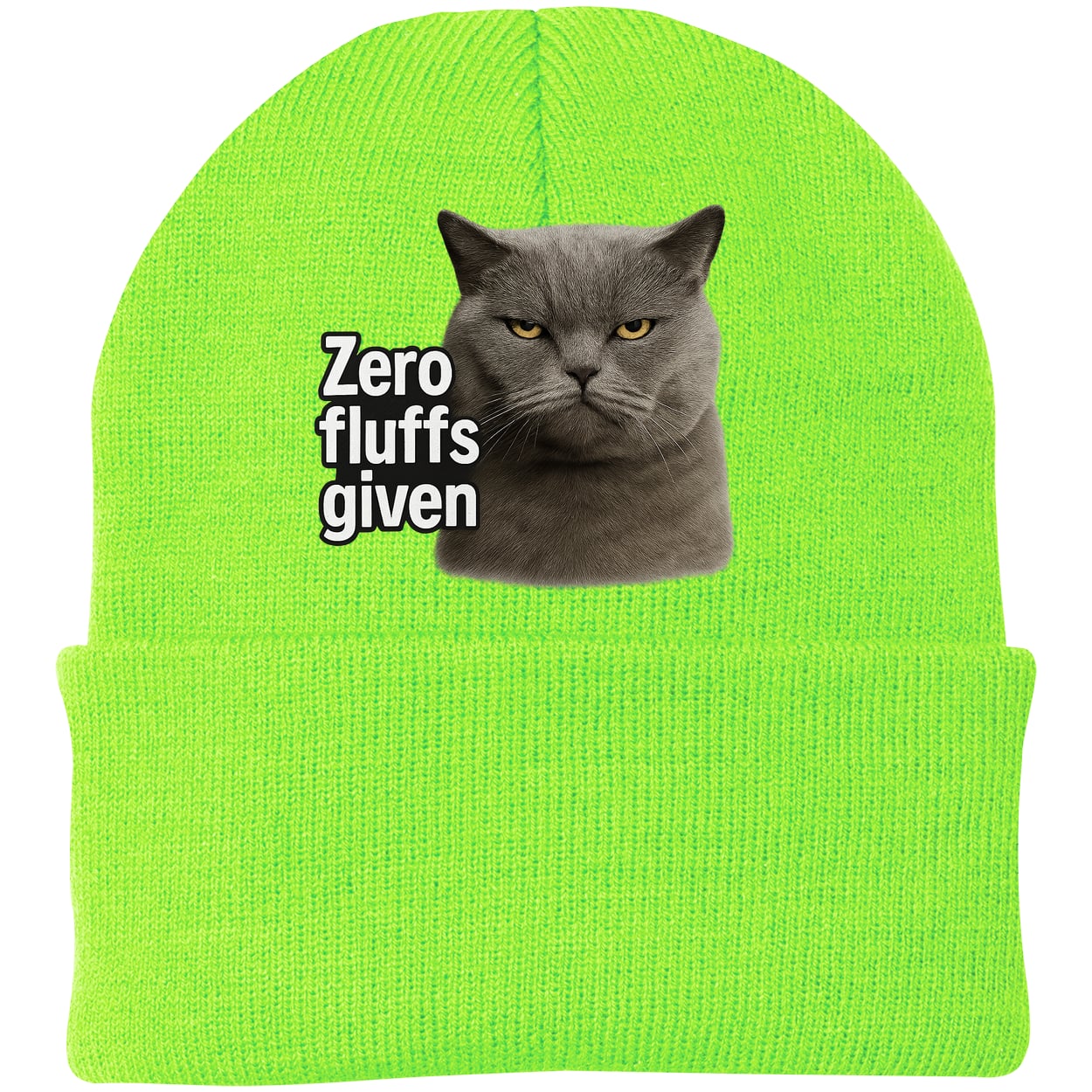 CP90 Port & Company Knit Beanie - Neon Green