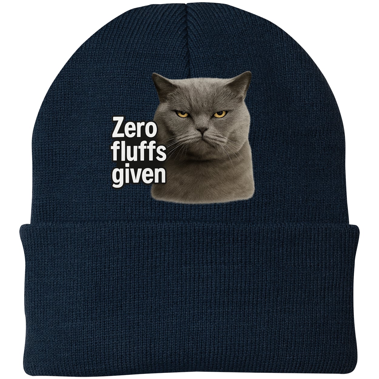 CP90 Port & Company Knit Beanie - Navy
