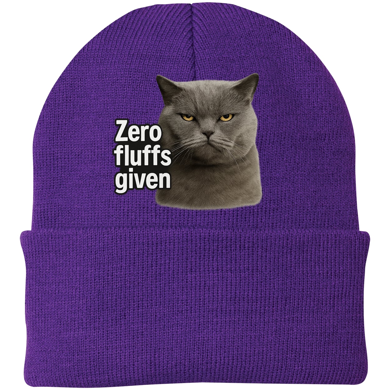 CP90 Port & Company Knit Beanie - Athletic Purple