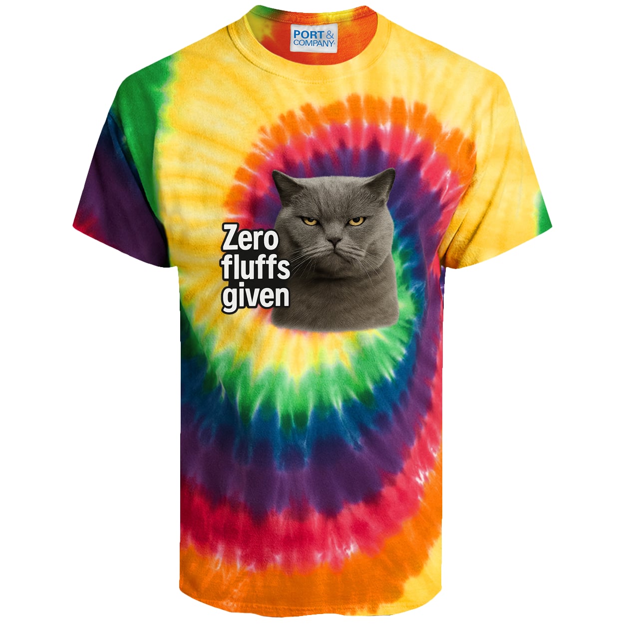 PC147 Port & Company Tie-Dye Tee - Rainbow